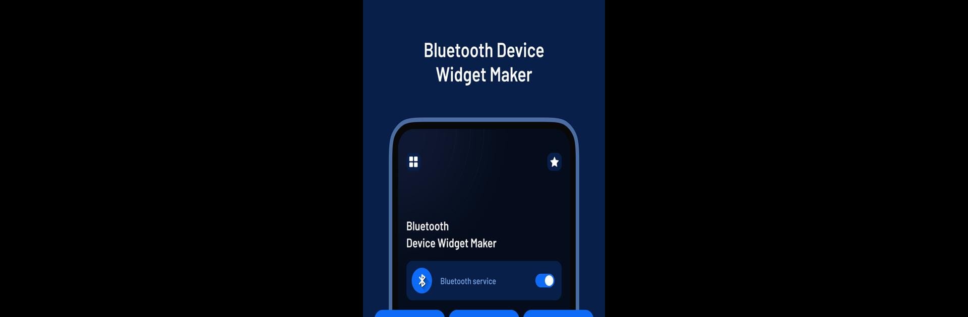 Bluetooth Device Widget Maker