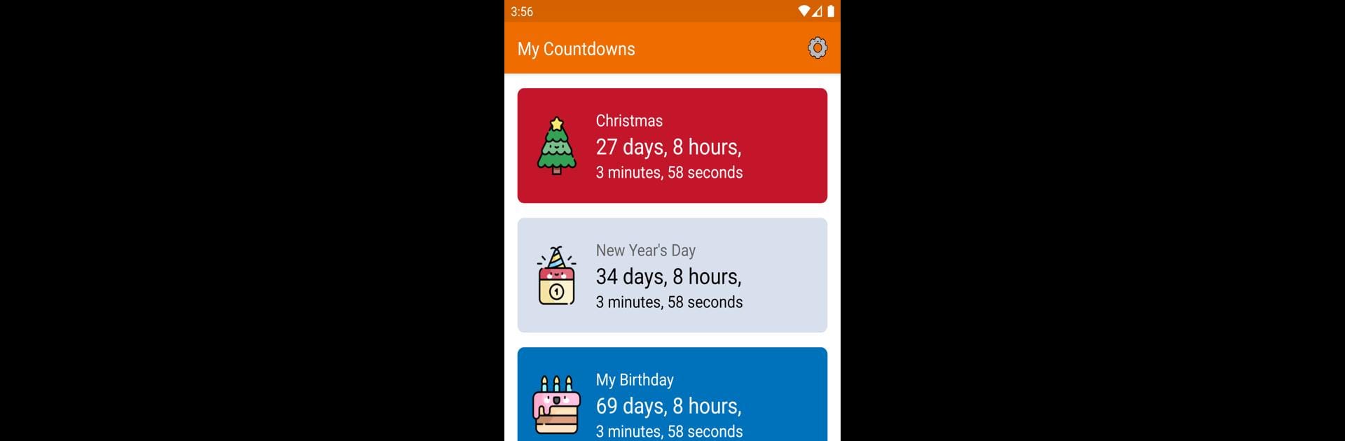 Countdown to Anything