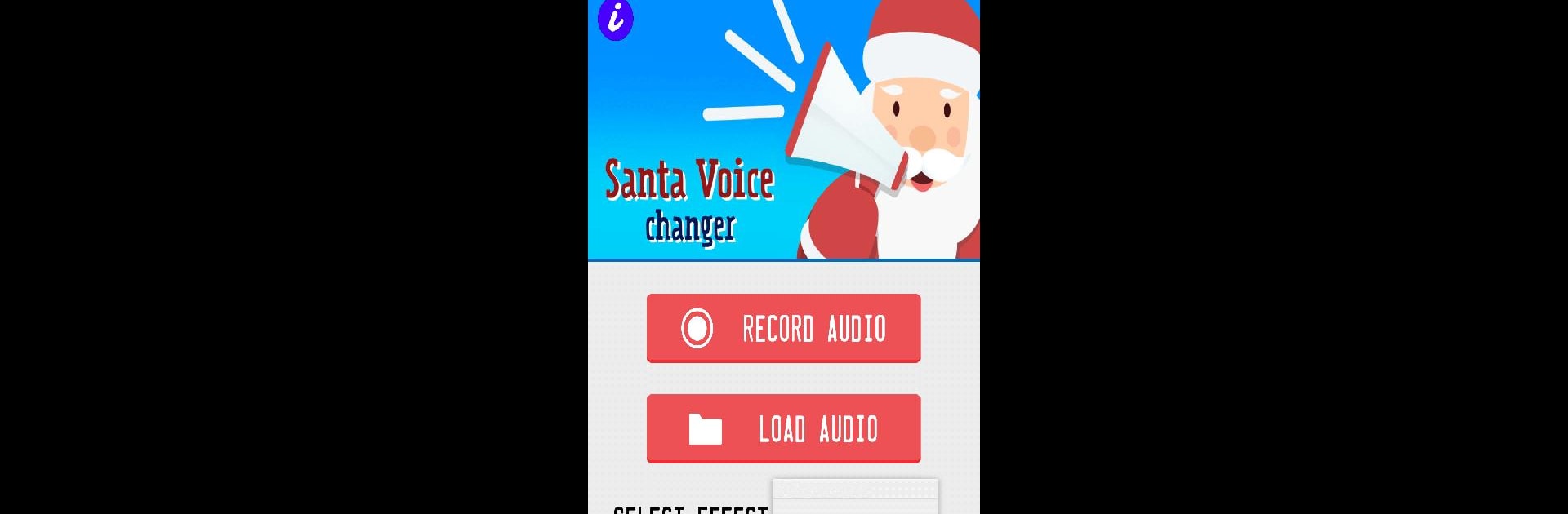 Santa Voice changer