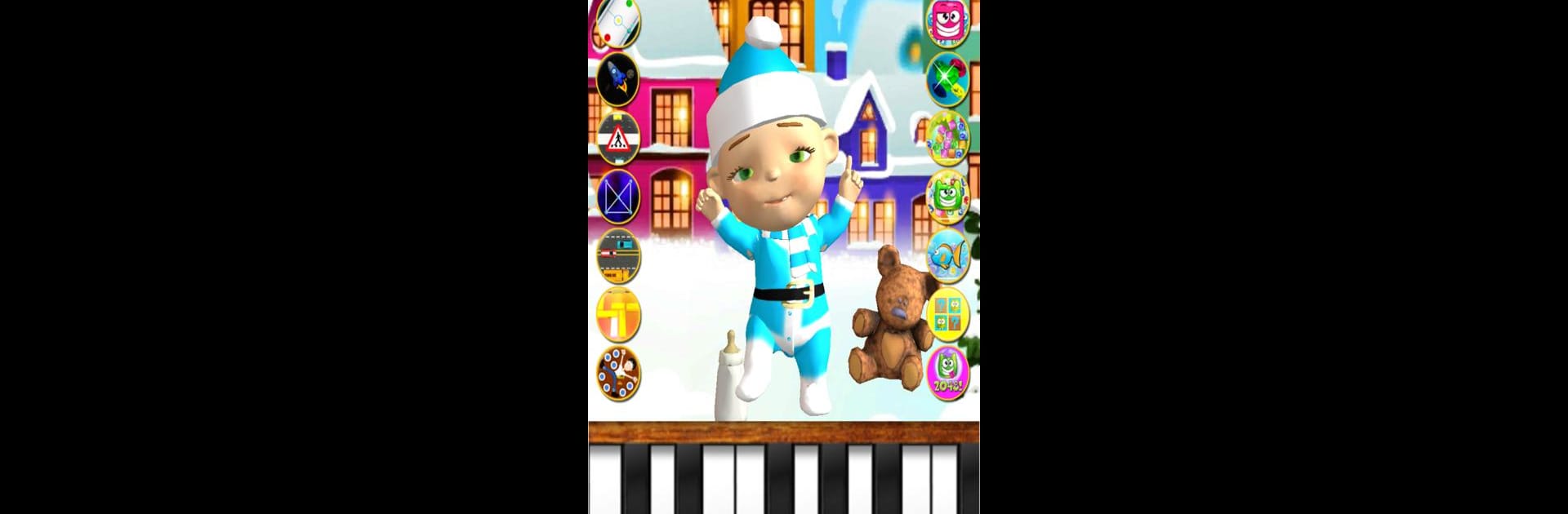 Talking Babsy Baby Xmas Games
