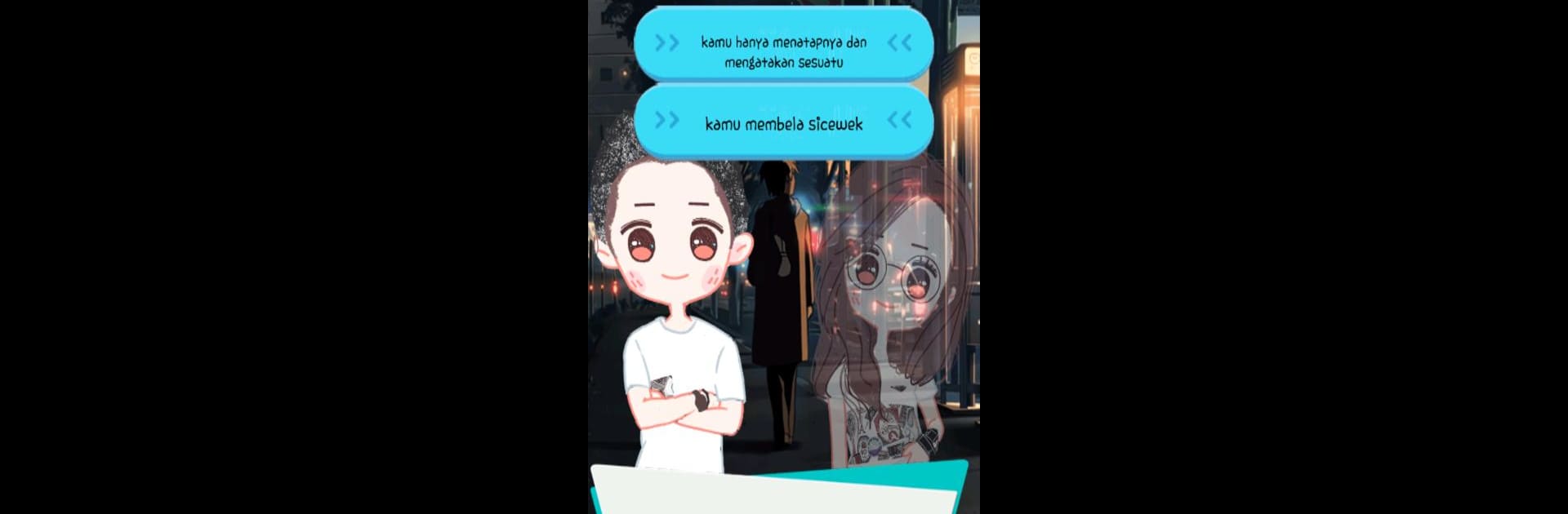 Kode Keras Cewek: game offline romantis
