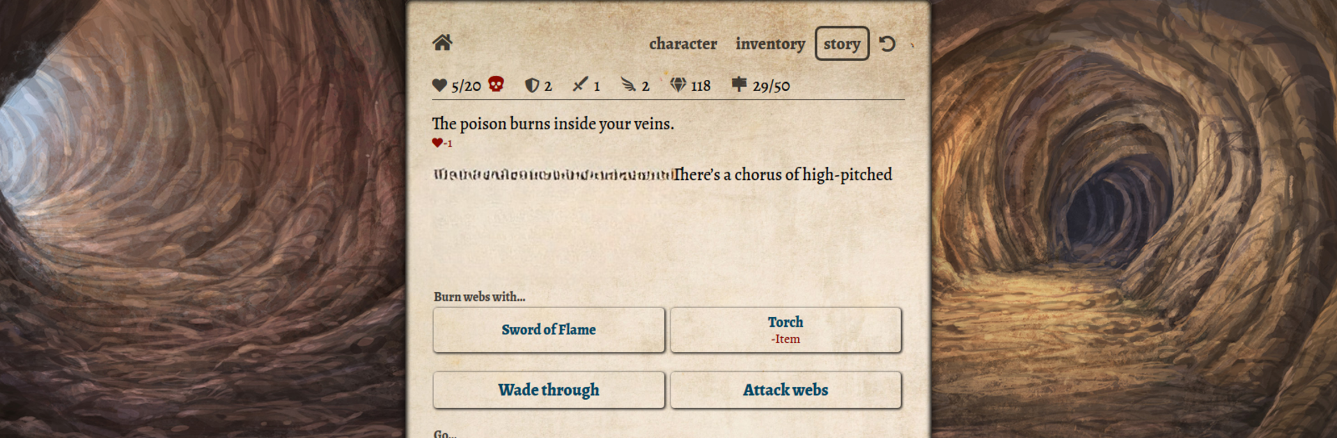 Path of Adventure - Text-based roguelike