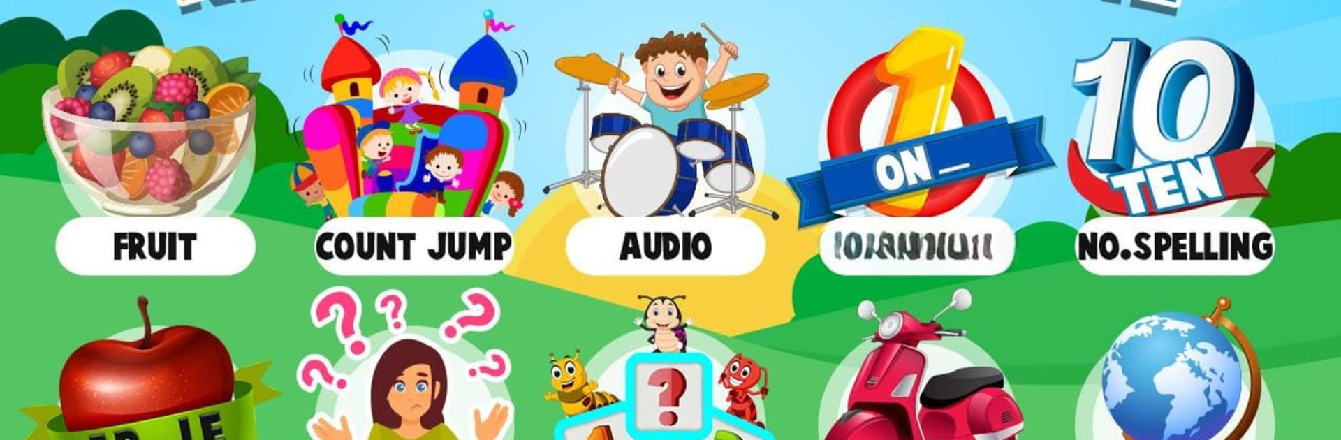 Kids Learning Games - Kids Educational All In One