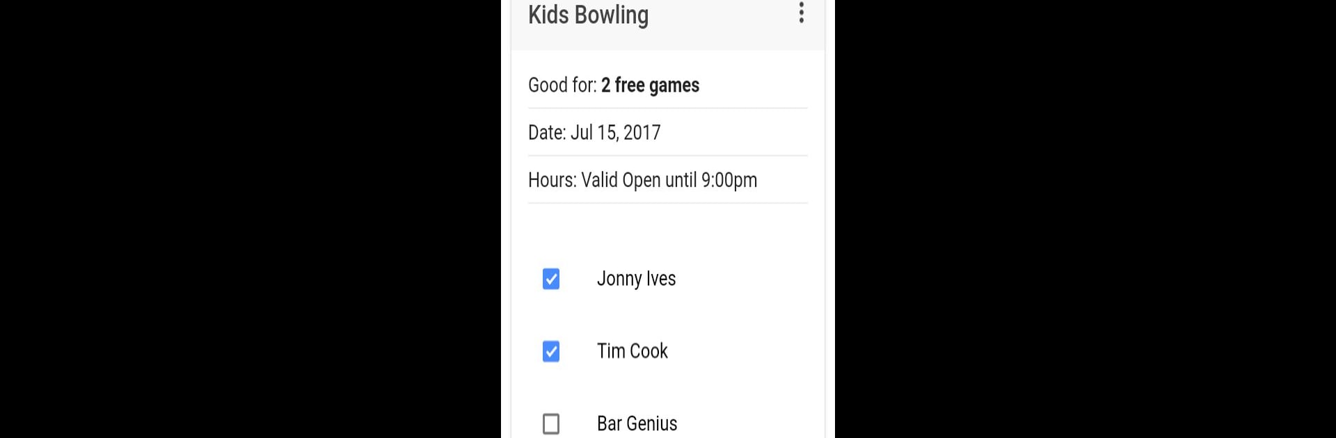 Kids Bowl Free