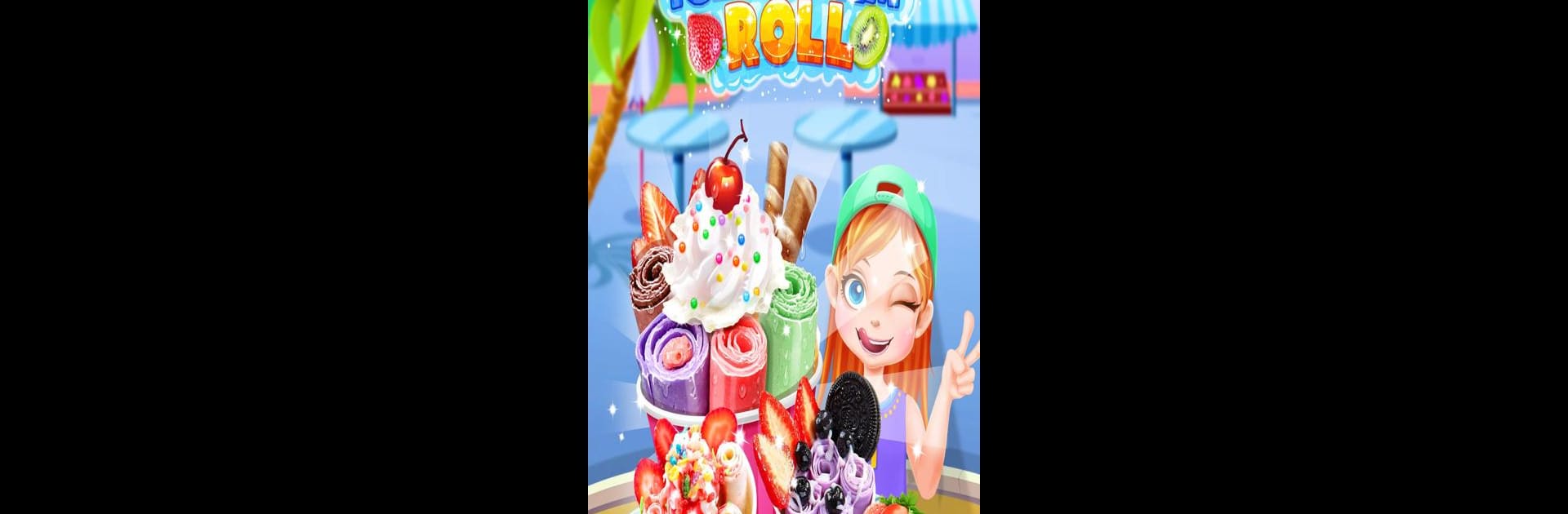 Frozen Ice Cream Roll - Sweet Desserts Maker