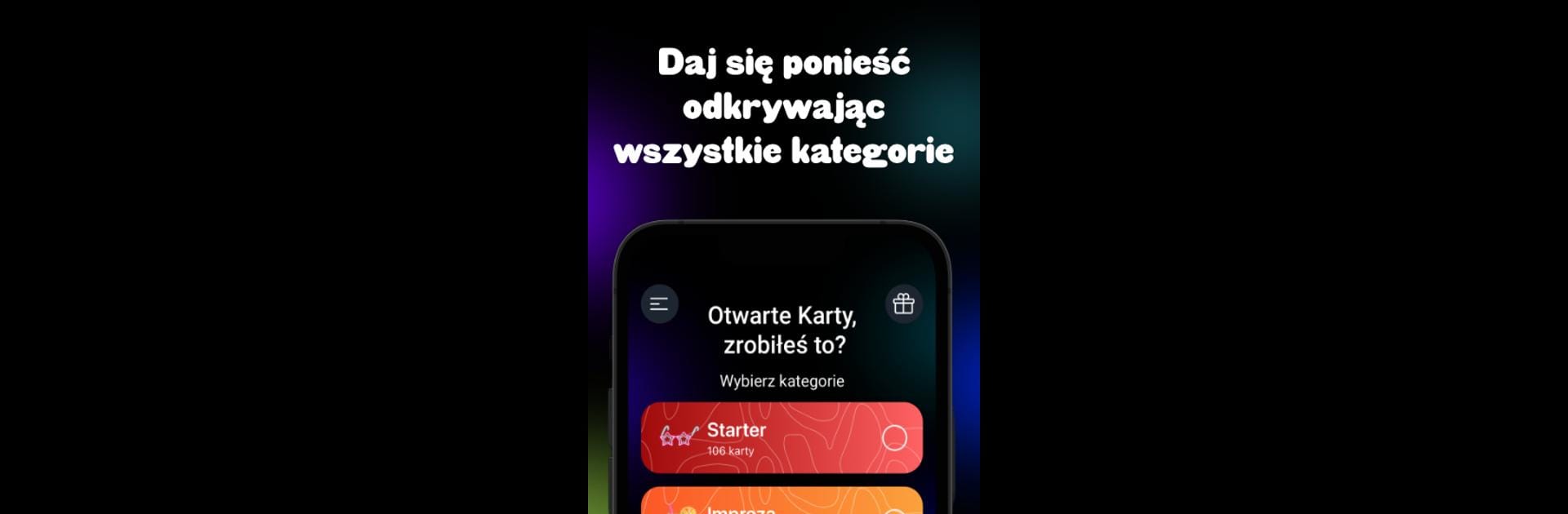 Otwarte Karty: Gra Imprezowa