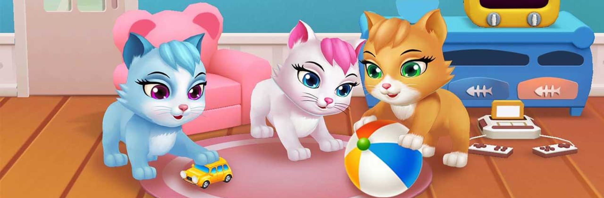 Cute Kitten - 3D Virtual Pet