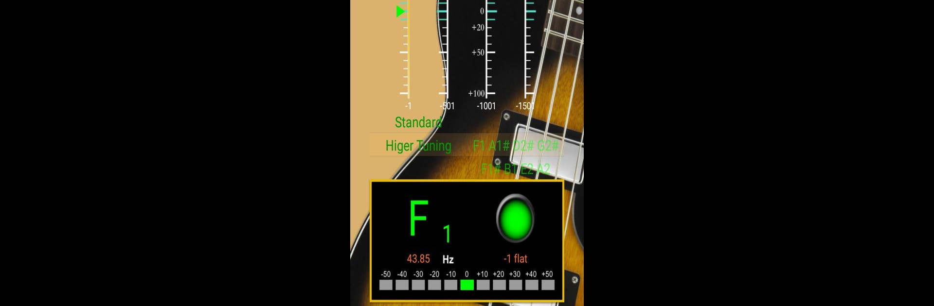 BassTuner - Tuner for Bass Guitar