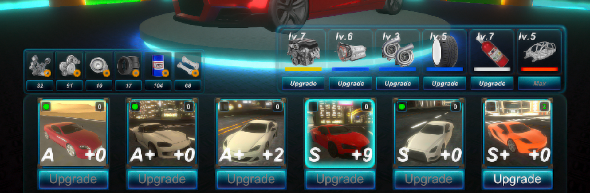 Hyper drag race supercar 2