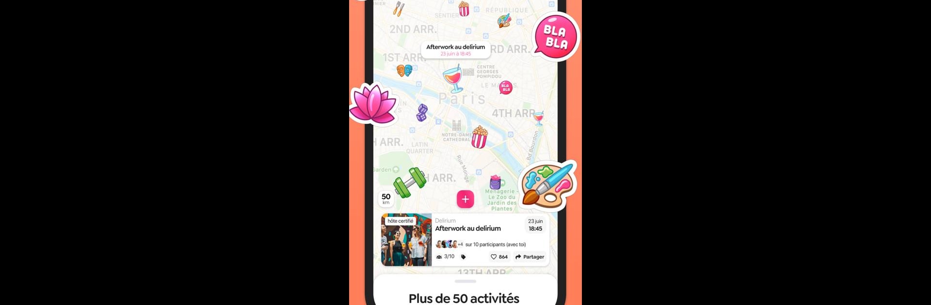 Knockk : Des sorties, des amis