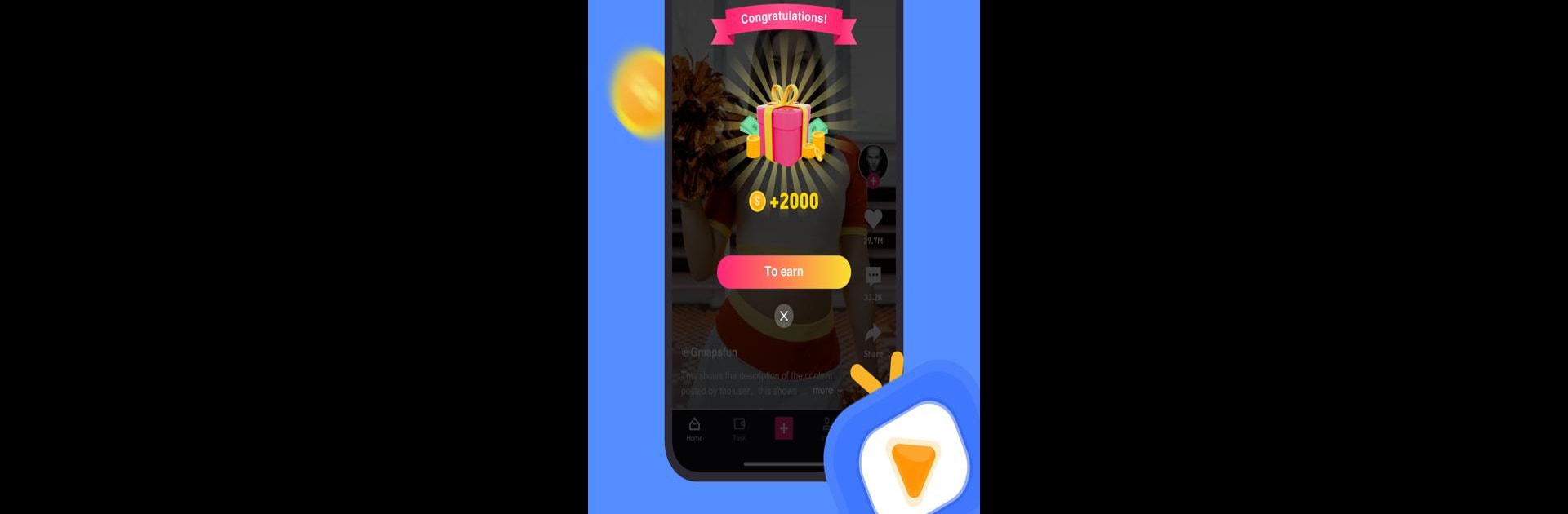 Tick:watch to earn