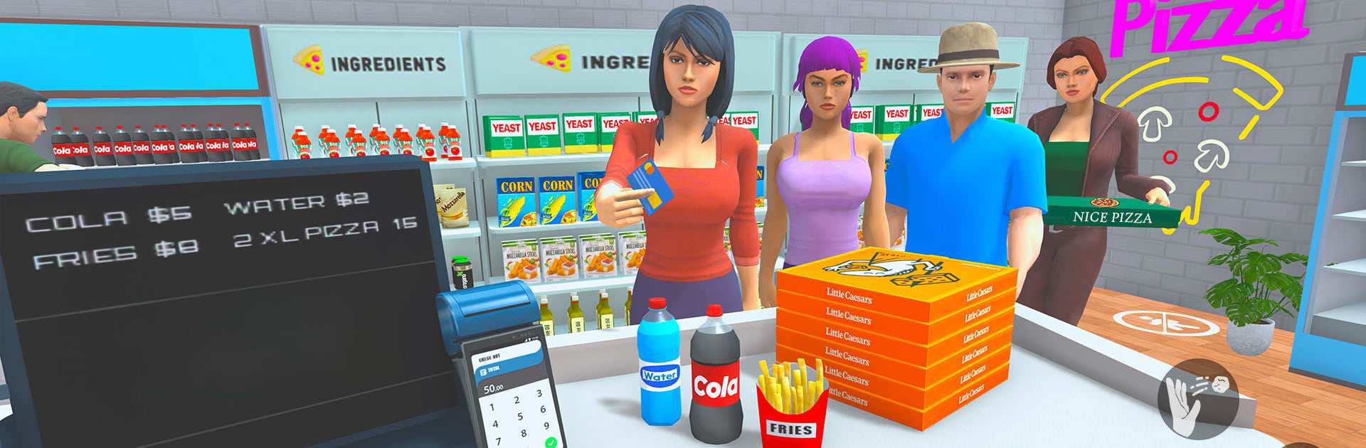 Pizza Shop Simulator 3D