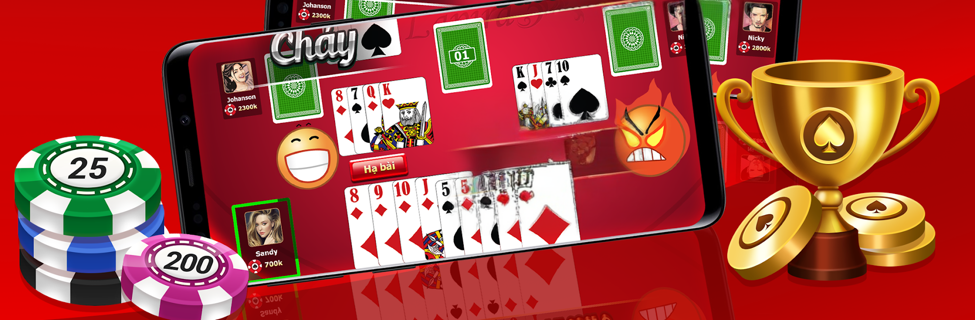 Phom - Ta la - phỏm - offline