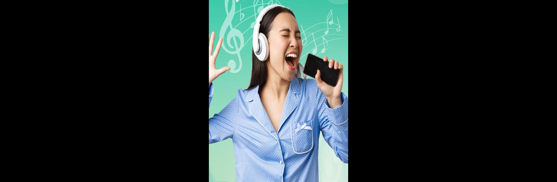 Karaoke offline music player