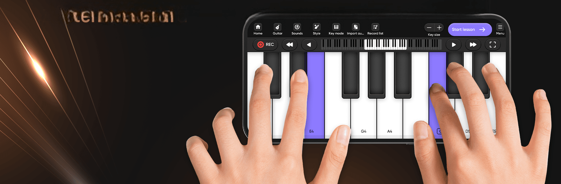 Piano Keyboard: Klavier Lernen
