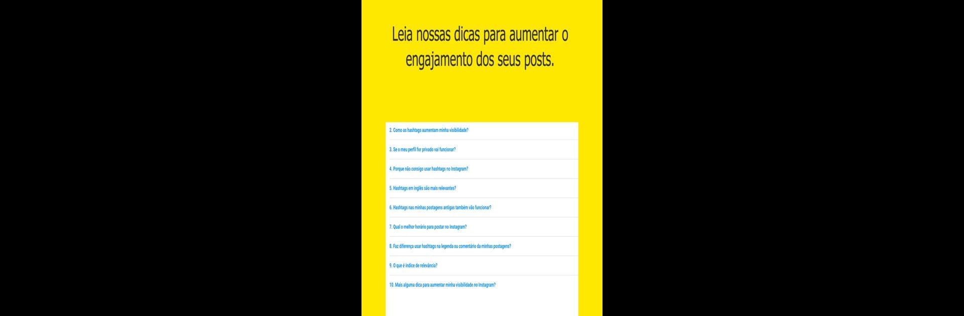 Leetags - Posts e Hashtags