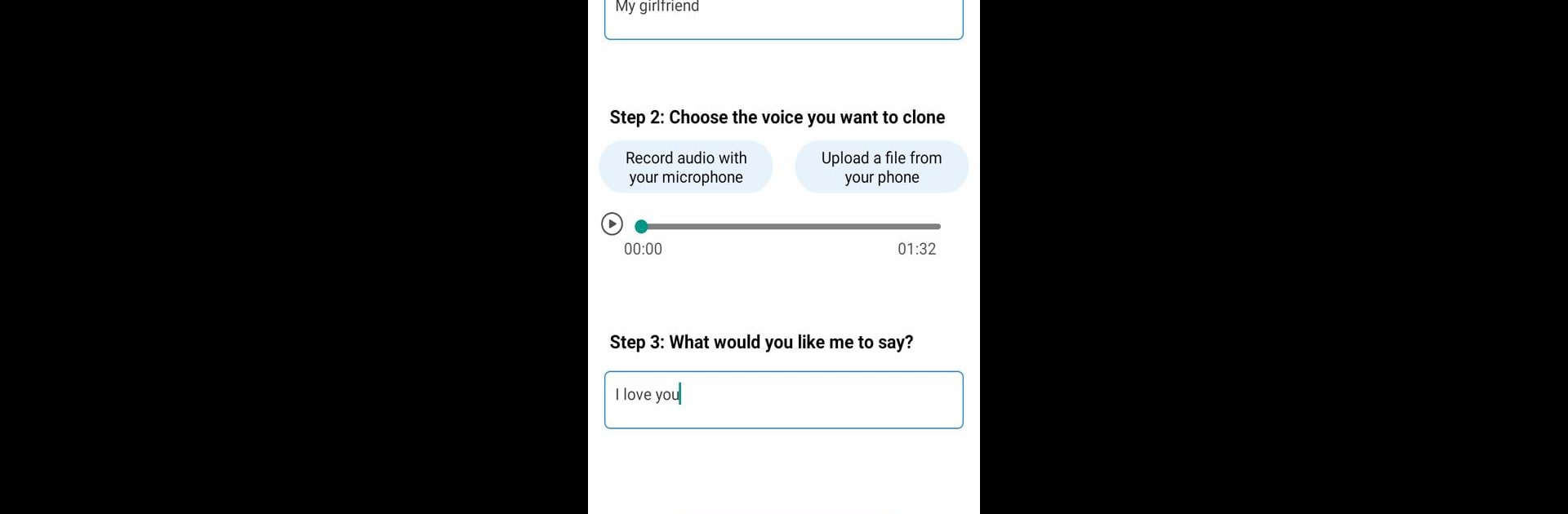Voice Cloning-AI Voice Cloning