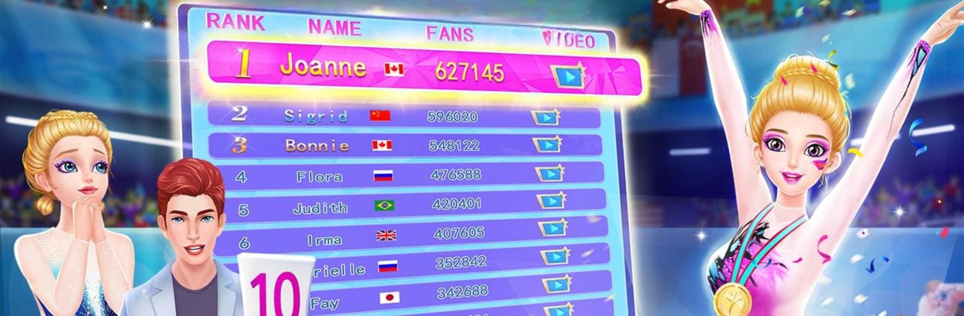 Gymnastics Queen - Go for the Olympic Champion!