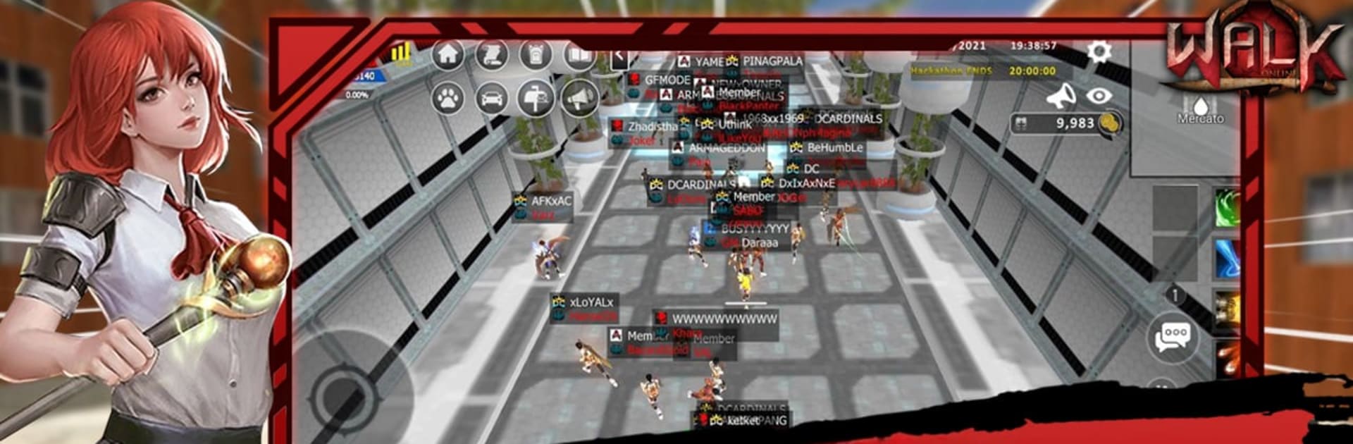 Walk Online Mobile