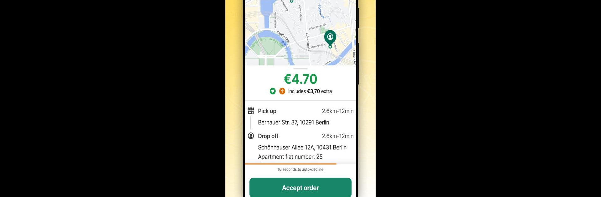 Glovo Rider per i corrieri