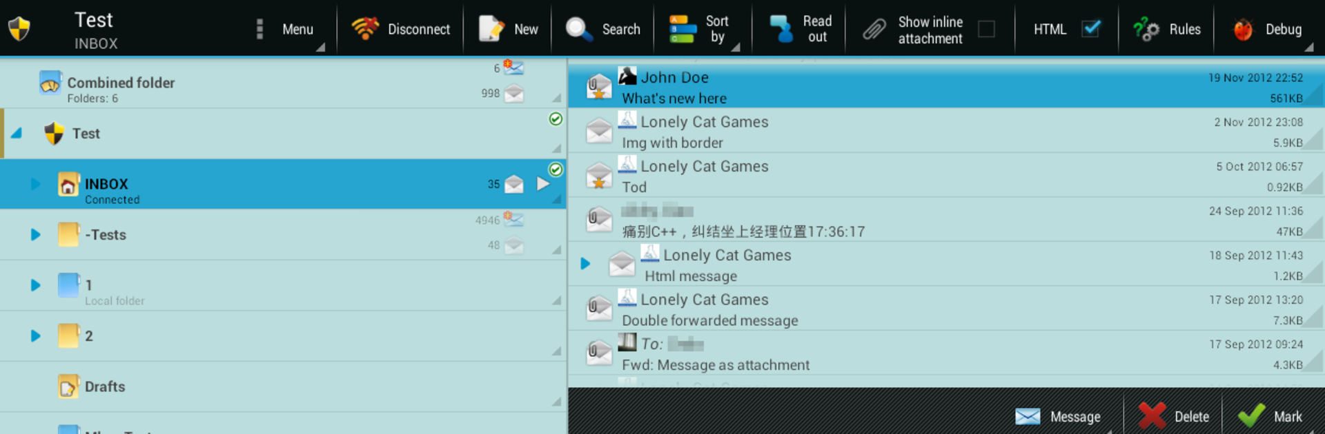 ProfiMail Go - email client