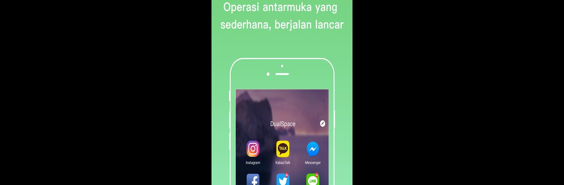 Dual Space Lite: Beberapa Akun