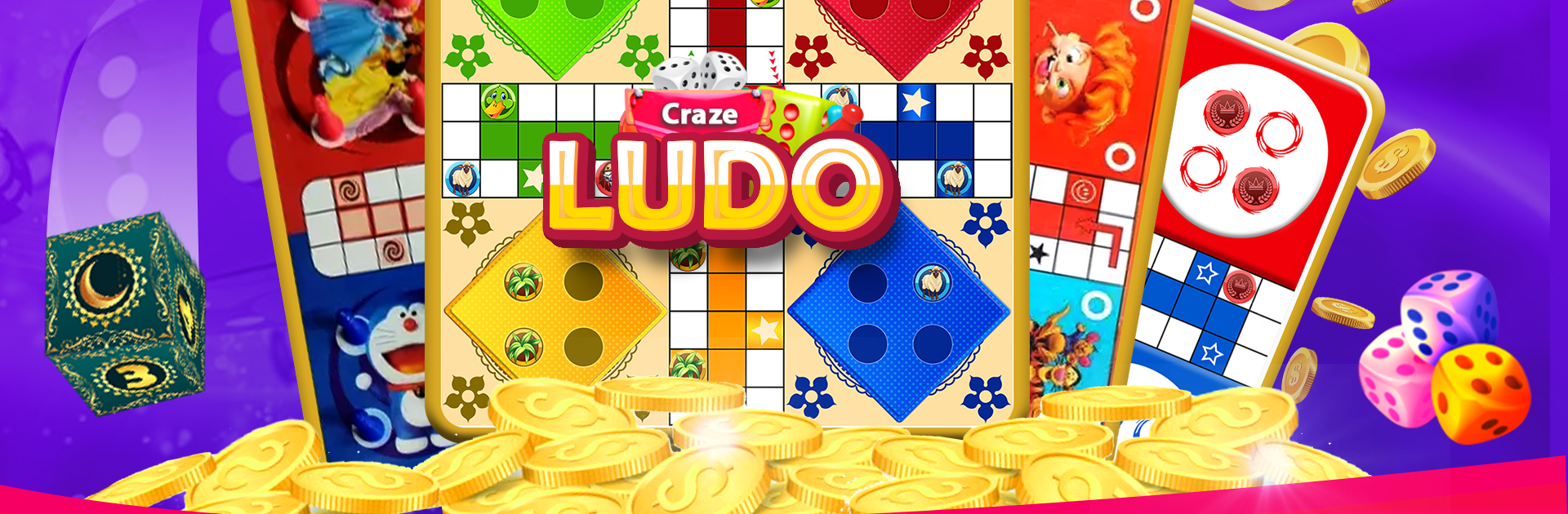 Ludo Craze : Fun Dice Game