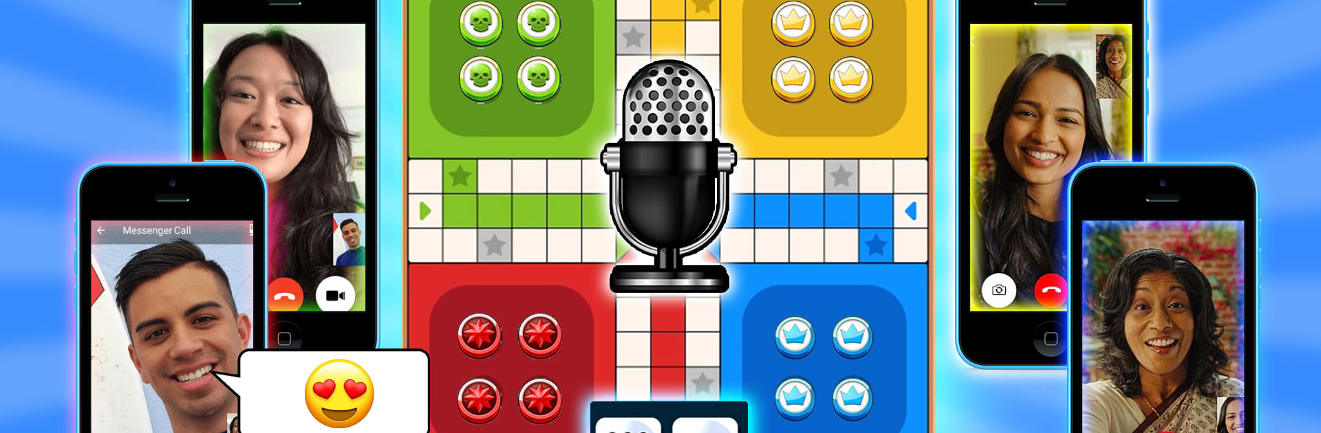 Jogo Ludo Club online