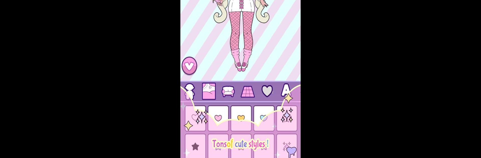 Moon's Closet: Dress up game, Goth girl creator