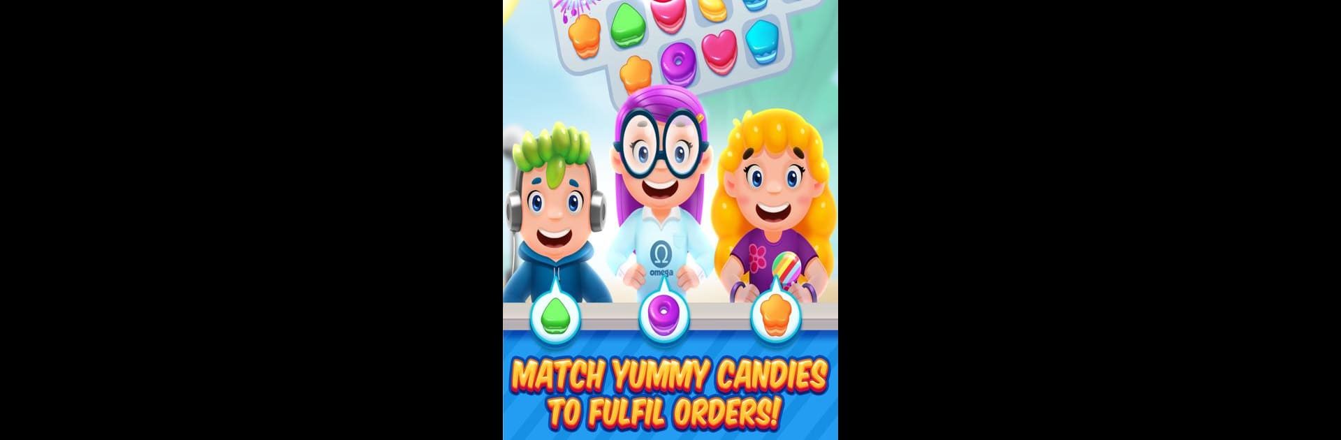 Gummy Land - Match 3 Games & Free Matching Puzzle!