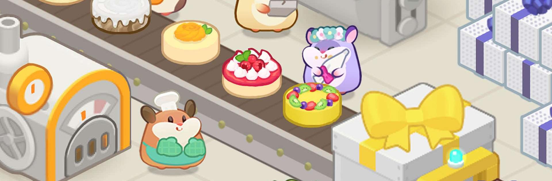 Hamster tycoon game - cake factory - - Android
