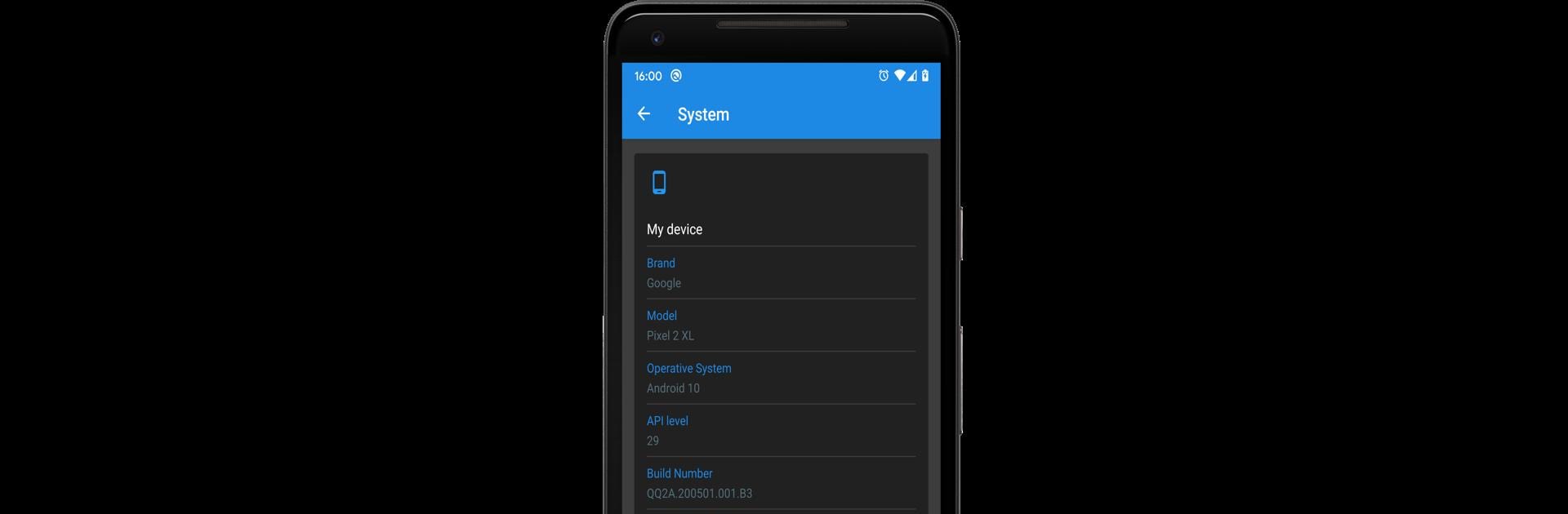 SYSTEM INFORMATION