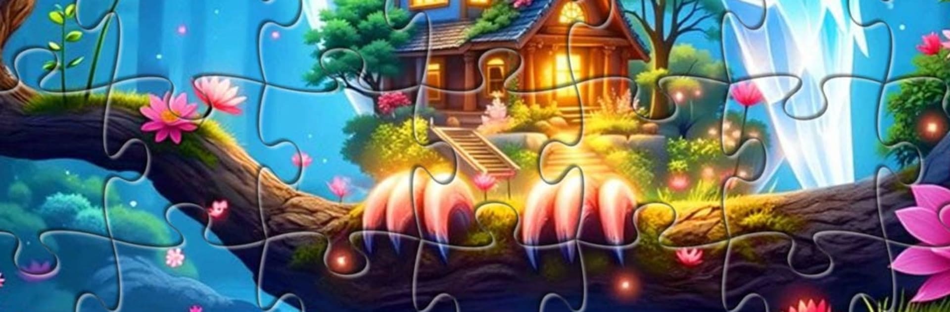 Magical Crystal-Jigsaw Puzzles