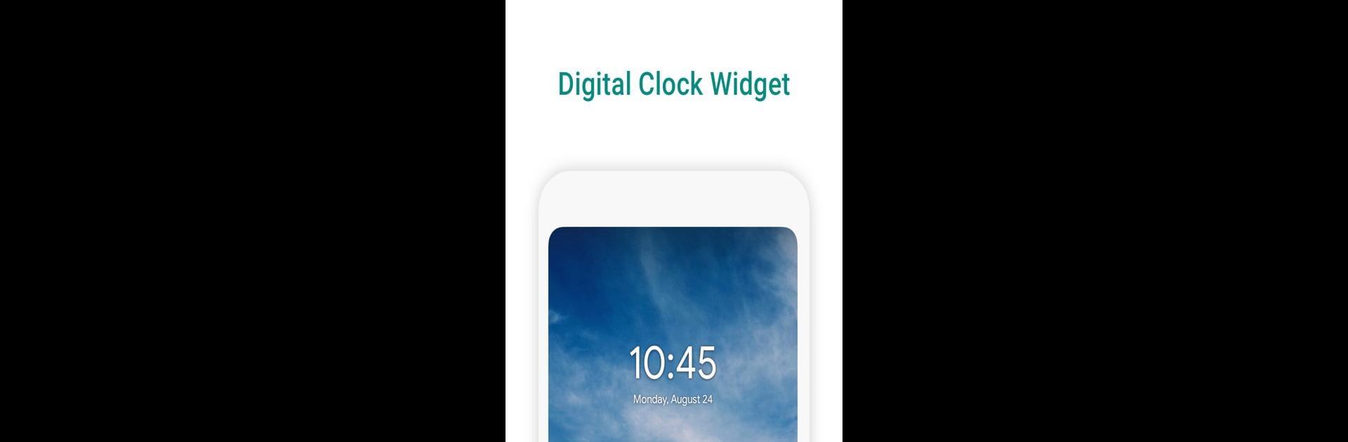 Digital Clock Widget