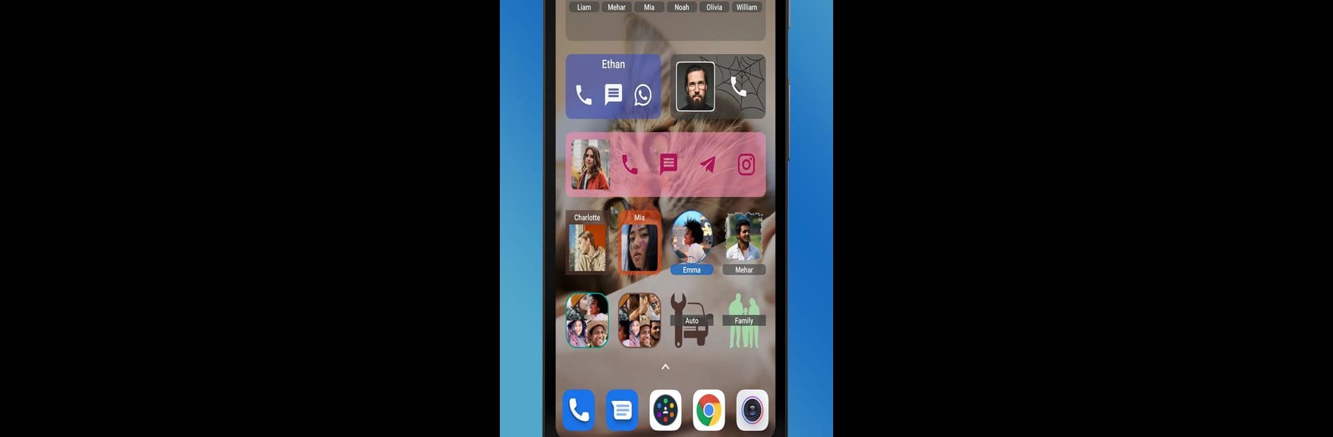 Contacts Widget
