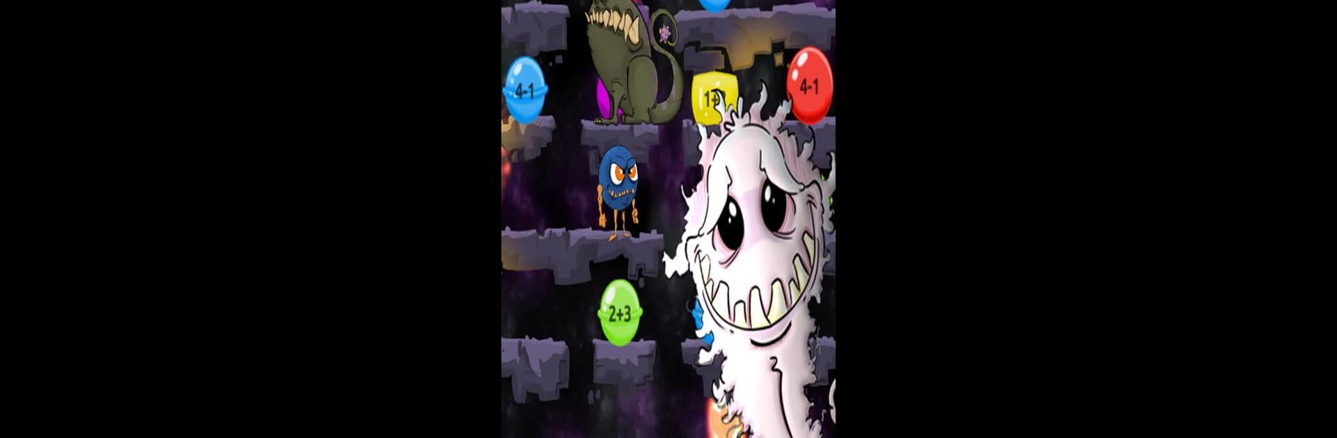 Monster Math - Math facts learning app for kids