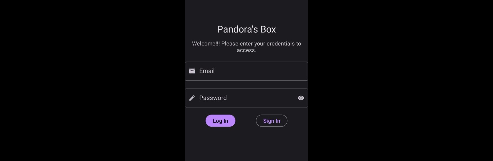 Pandora's Box