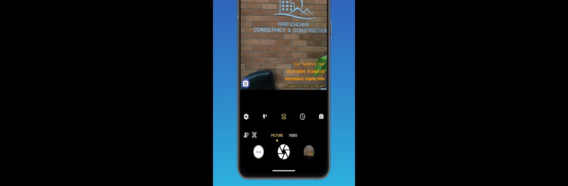PhotoStamp Camera