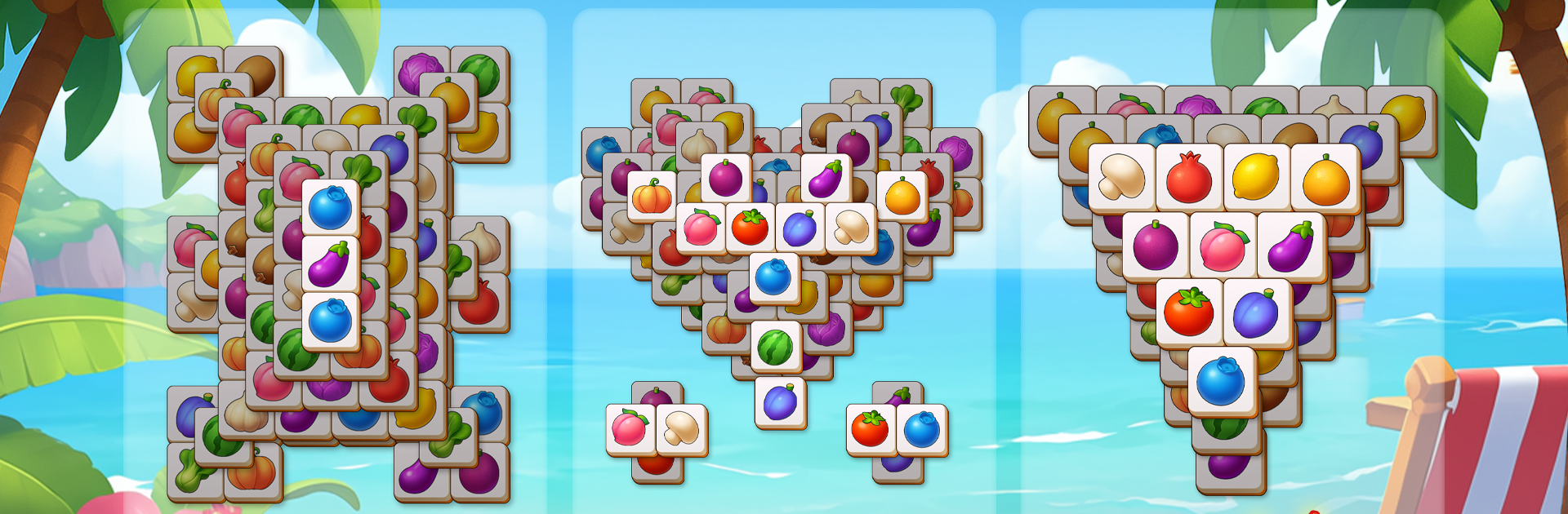 Matching Mahjong: Fruit Splash