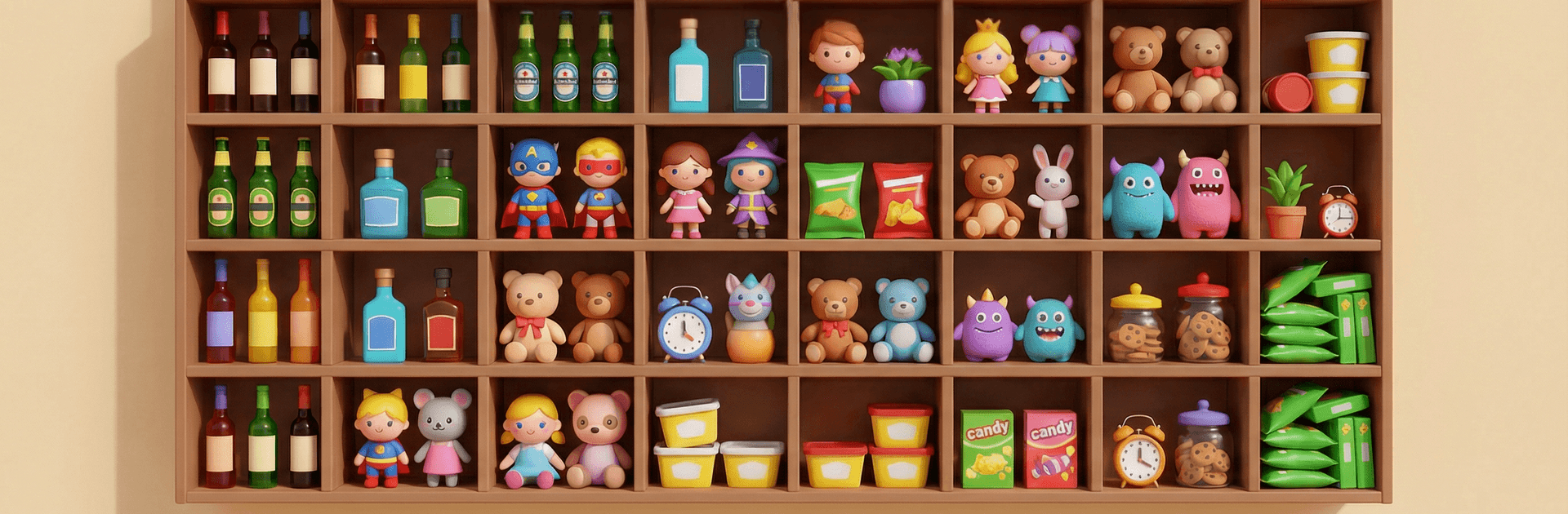 Goods Puzzle 3D: Sorting Game
