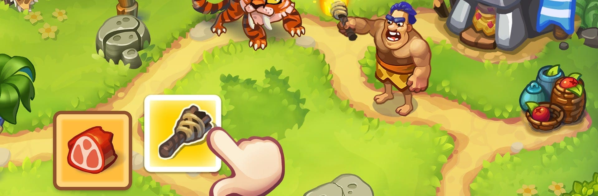 Tribe Dash - Каменный век