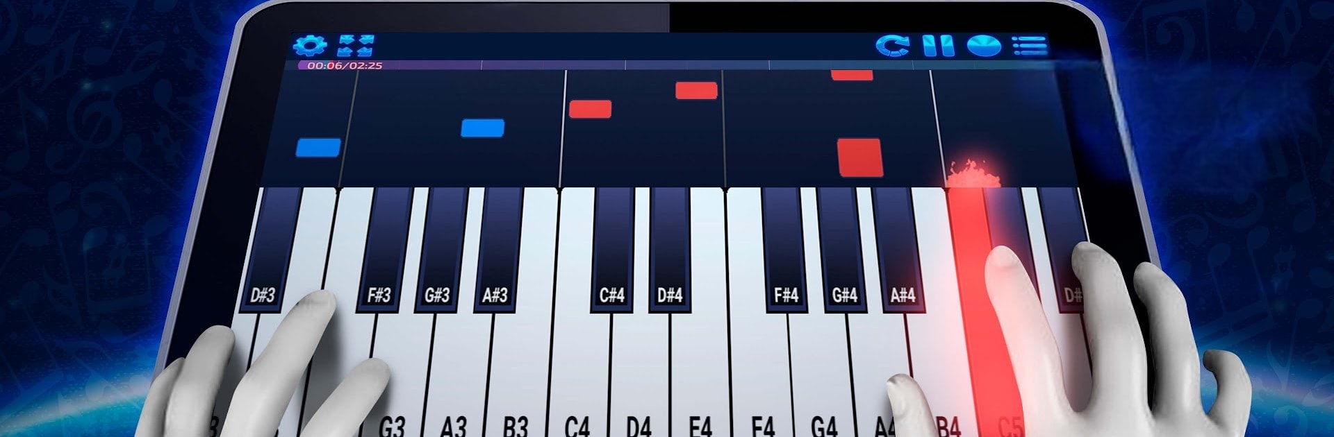 Pianopia: MIDI Piano Player