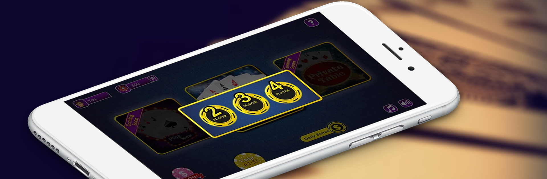 Rummy offline King of card game