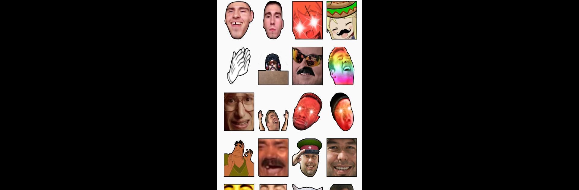 Twitch Emotes Stickers for Whatsapp.