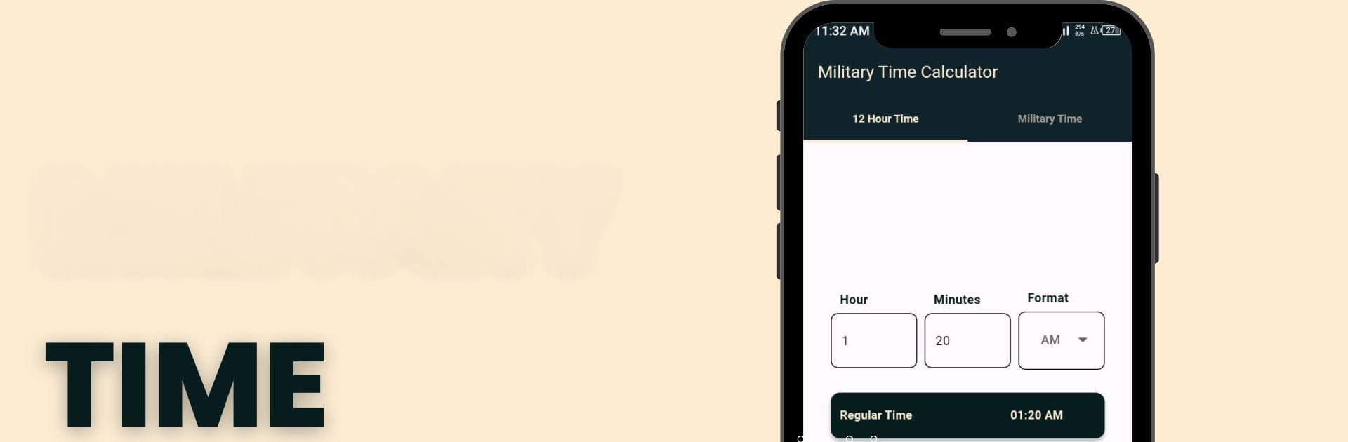 Military Time Converter