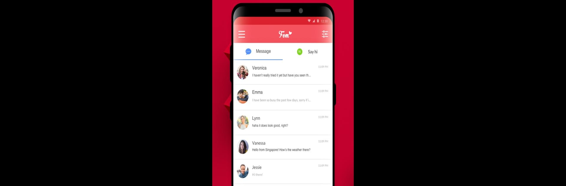 FEM - Free Lesbian Dating App Chat & Meet Singles