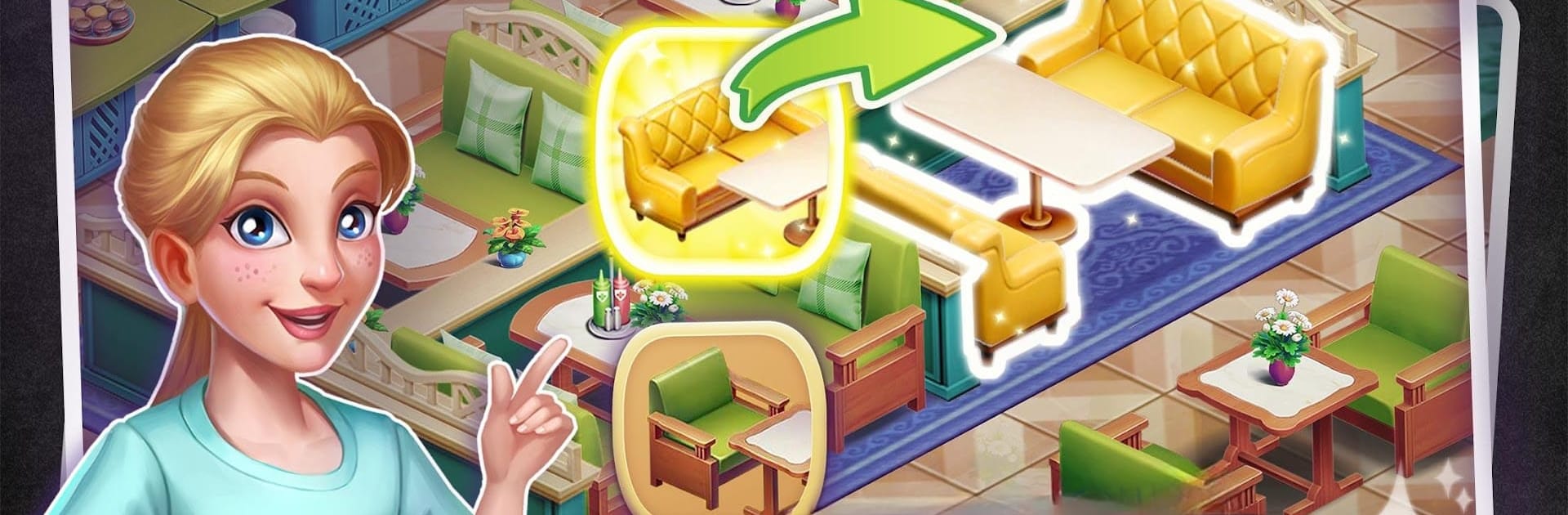 My Restaurant Empire:Decorating Story Cooking Game