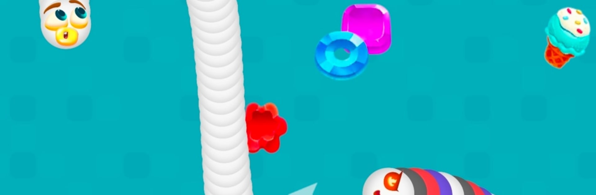 Worms Dash.IO-snake battle zone