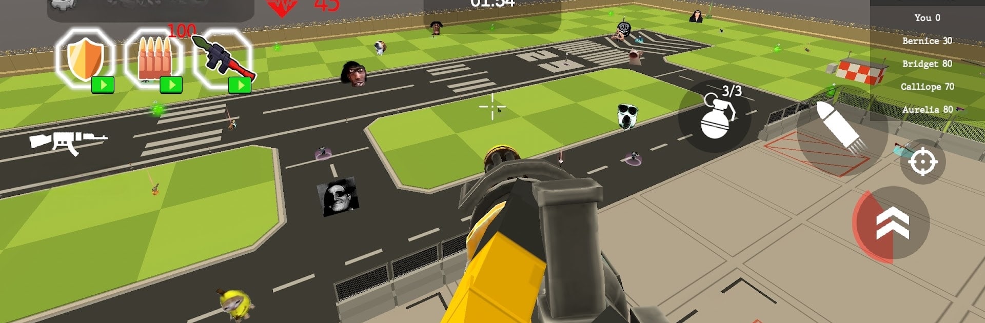 Nextbots in Backrooms Hunter