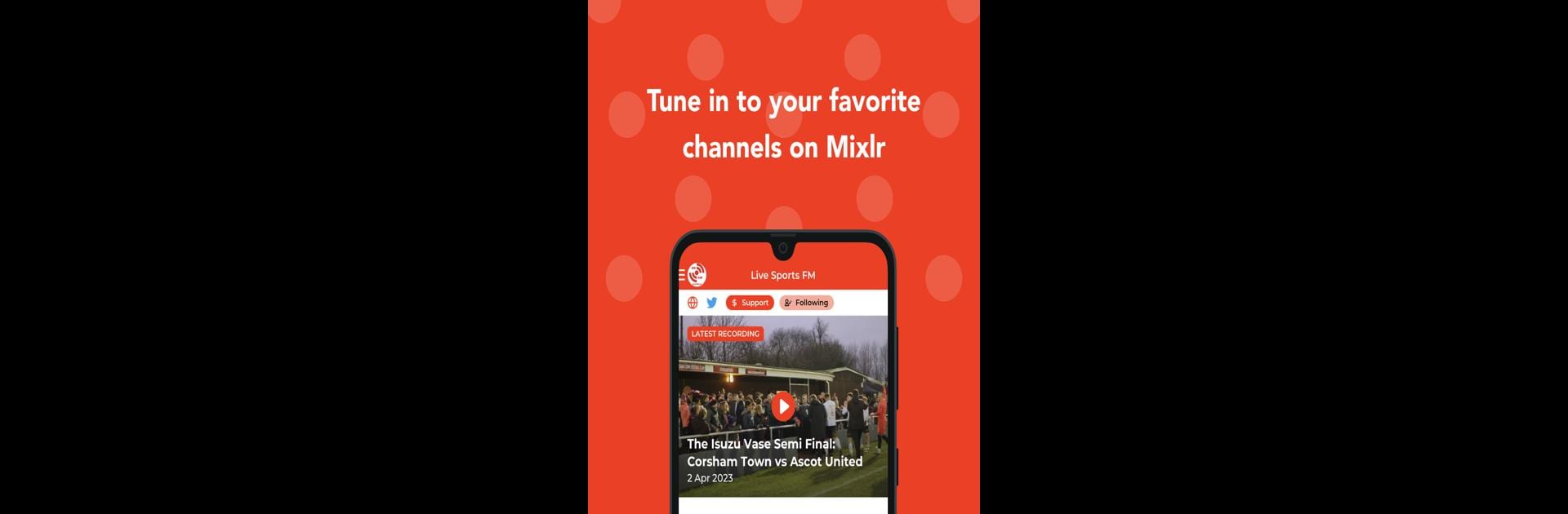 Mixlr - Listen to live audio